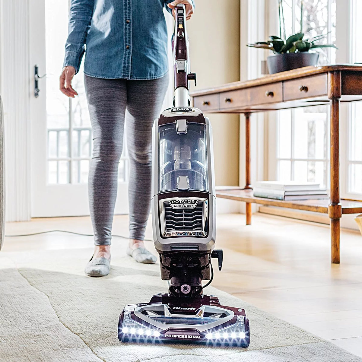 Restored Upright Vacuum with Brush Q50857