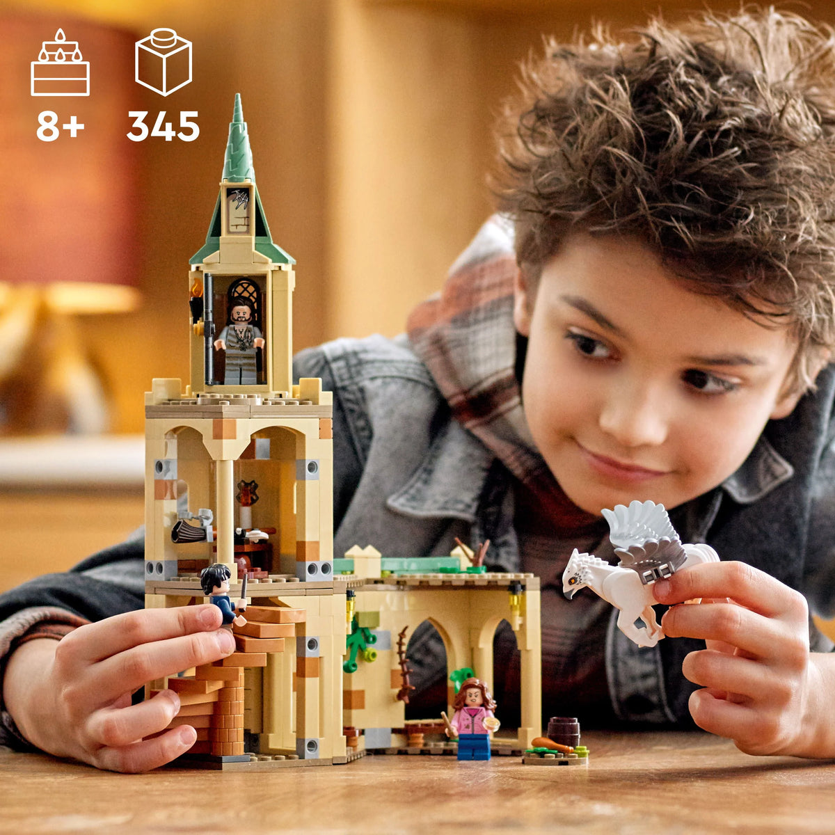 Castle Tower Toy with Hippogriff Figure and Prison Cell L7768