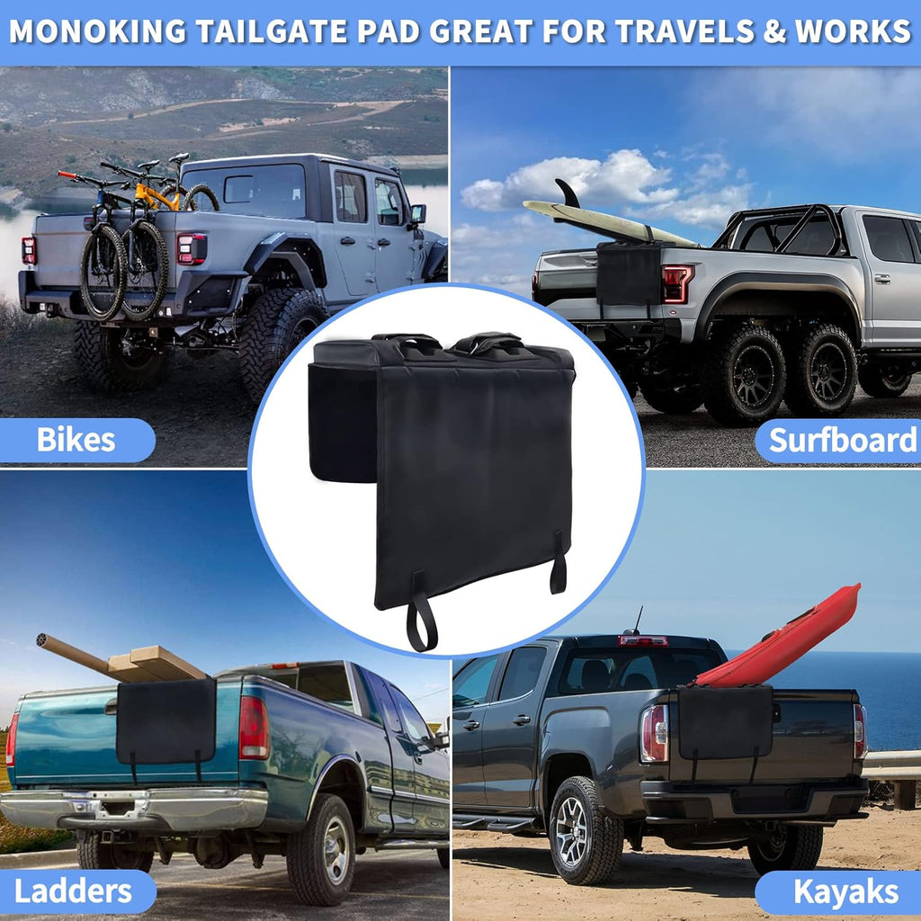 Tailgate Bike Pads with Soft Velcro Straps, 21", Pack of 2 Z7789