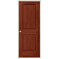 28 in. x 80 in. Brown Molded Composite MDF Single Prehung Interior Door D75349