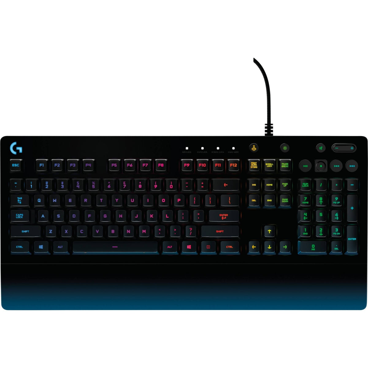 RGB Gaming Keyboard USB Black K256216