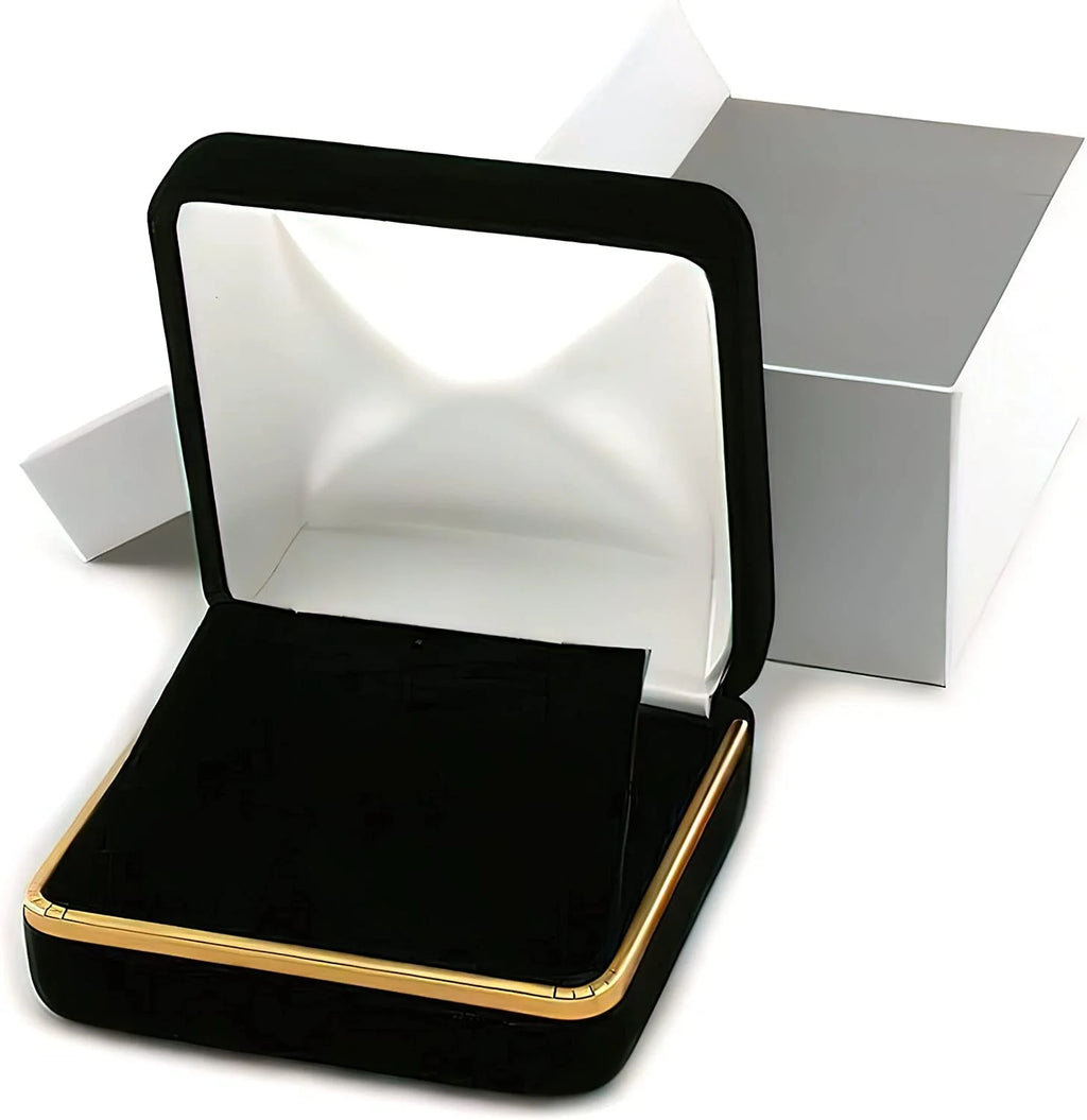 14K Yellow Gold Hollow Half Round Box Chain A8486