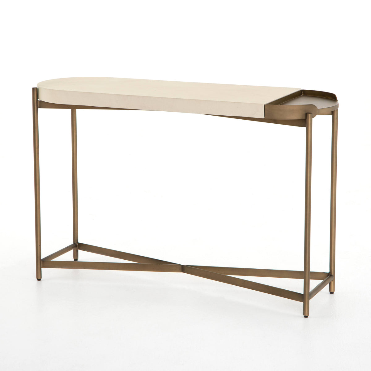 Parchment White Console Table X525