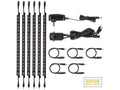 6pcs Motion Activated LED Under-Cabinet Lightbar Lighting Kit I80248