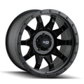 Matte Black Roadkill Wheel W8380