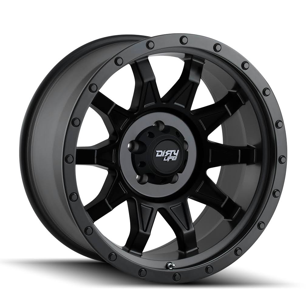 Matte Black Roadkill Wheel W8380