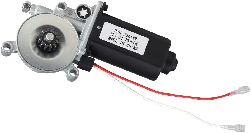 RV Power Awning Motor Replacement with Dual Connector G612