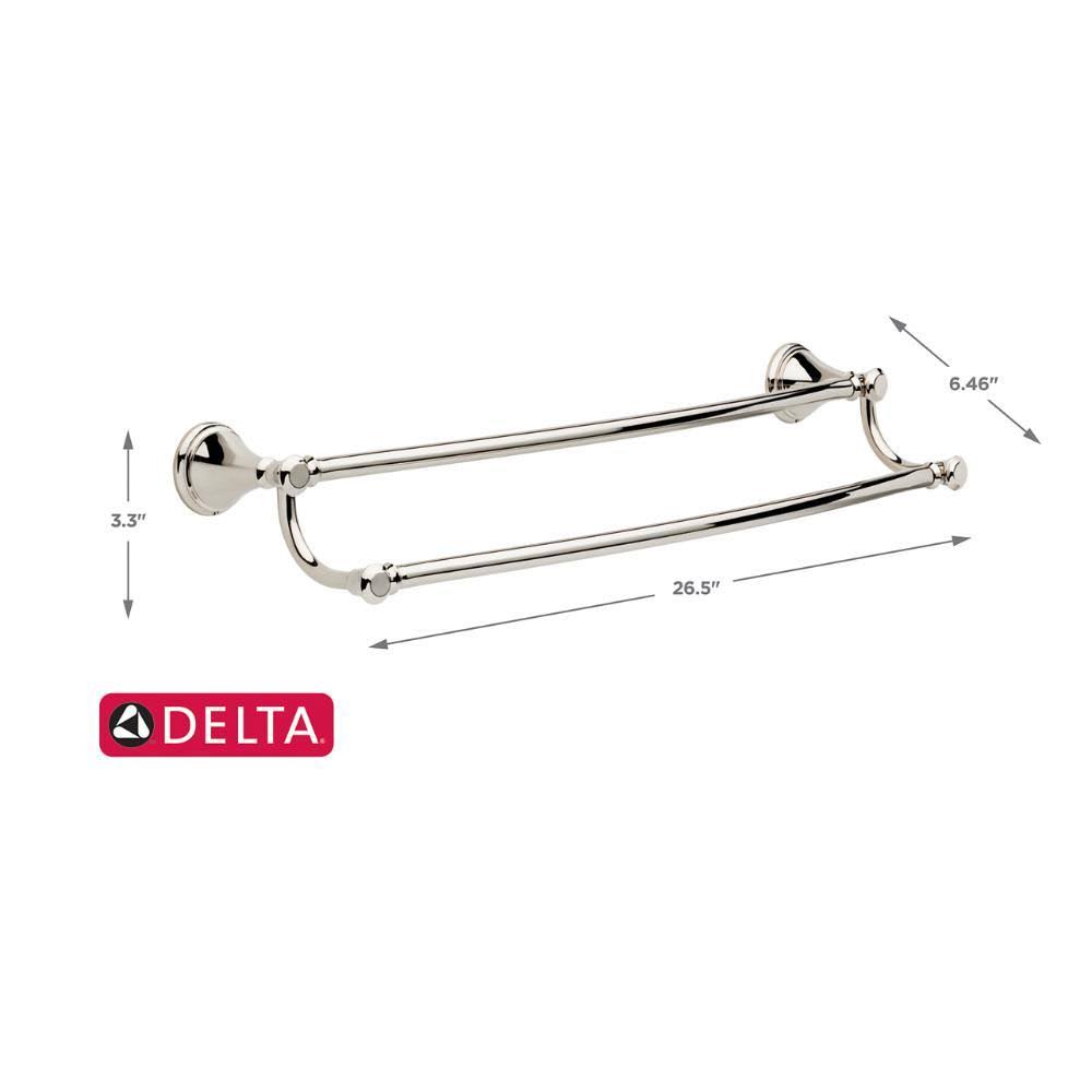 Polished Nickel Double Towel Bar R384863