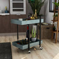 Blue Bar Cart D90574