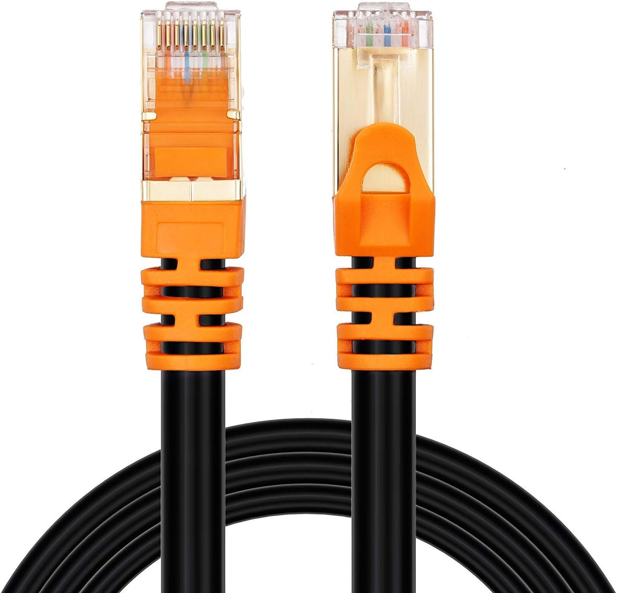 Cat 7 Outdoor Ethernet Cable 200 ft Heavy Duty Double Shielded Waterproof Direct Burial Ethernet Cable I213