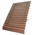 Brown Solid Fixed Window Awning S23496
