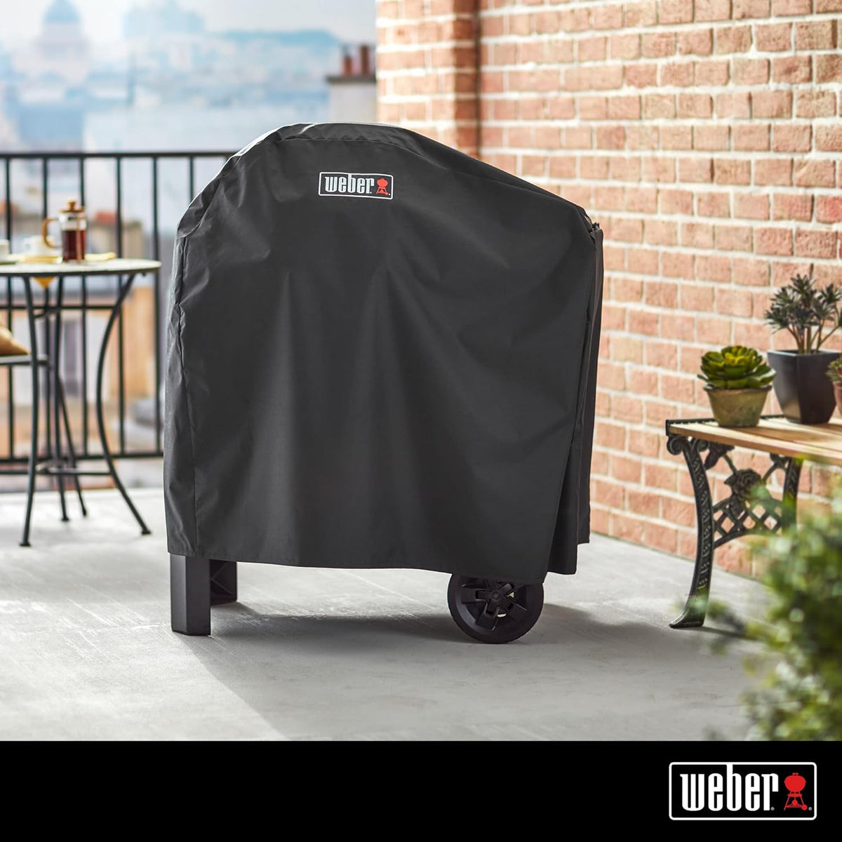 Black Pack of 2 Cart Grill Cover D481