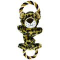 Leopard Dog Toy with Rope D392784