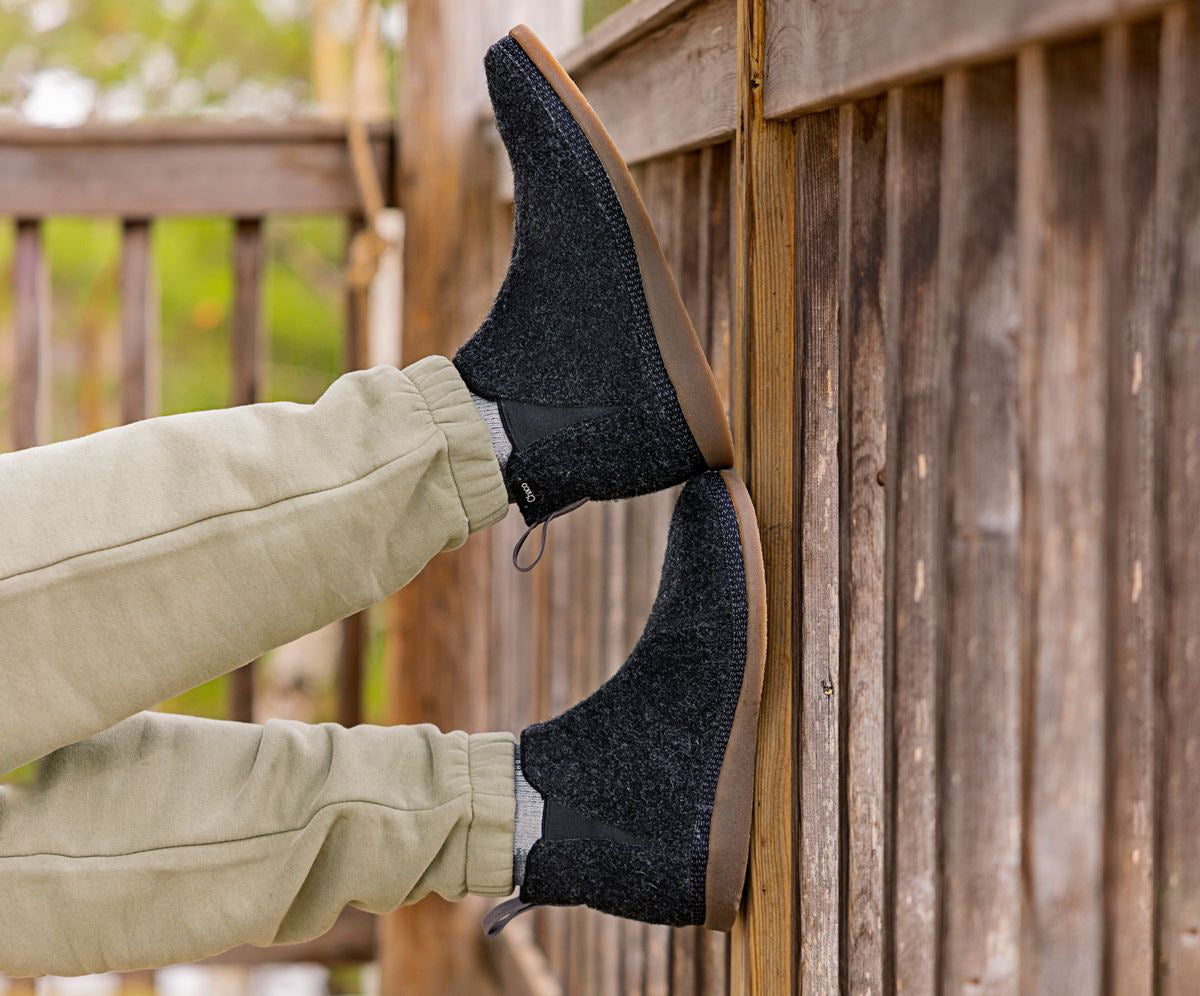 Grey Chelsea Boots A747237