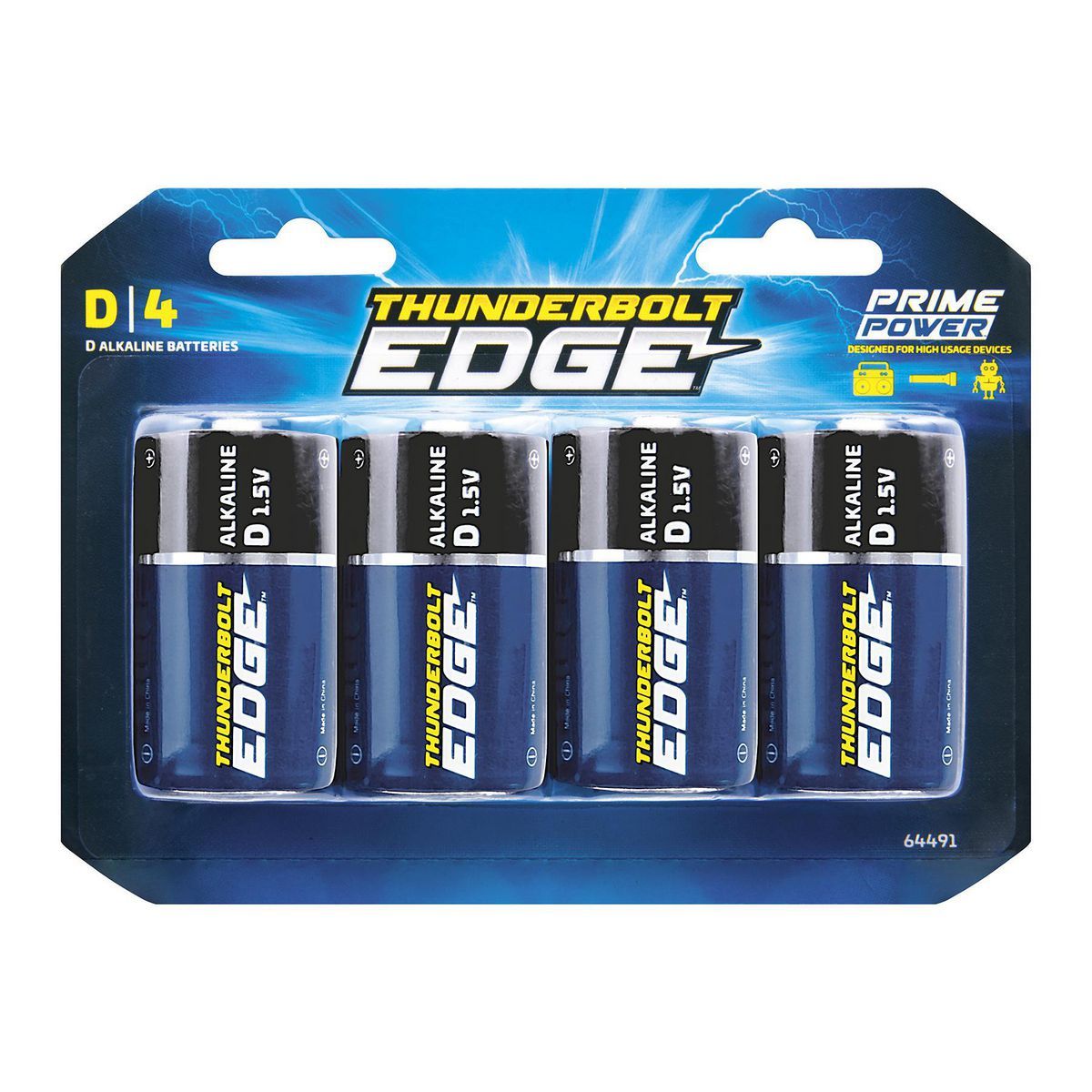 Alkaline Batteries, 4 Pack W28586