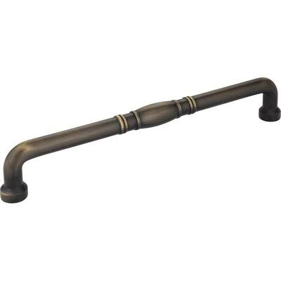 Antique Brushed Satin Brass Center Cabinet Pull C471898