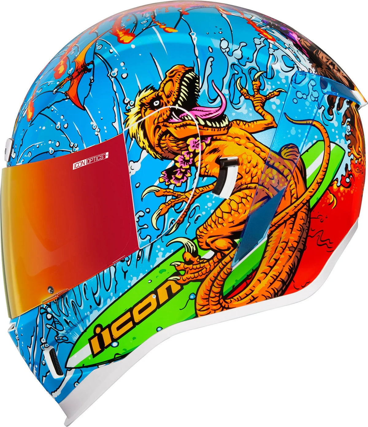 Blue Motorcycle Helmet A864