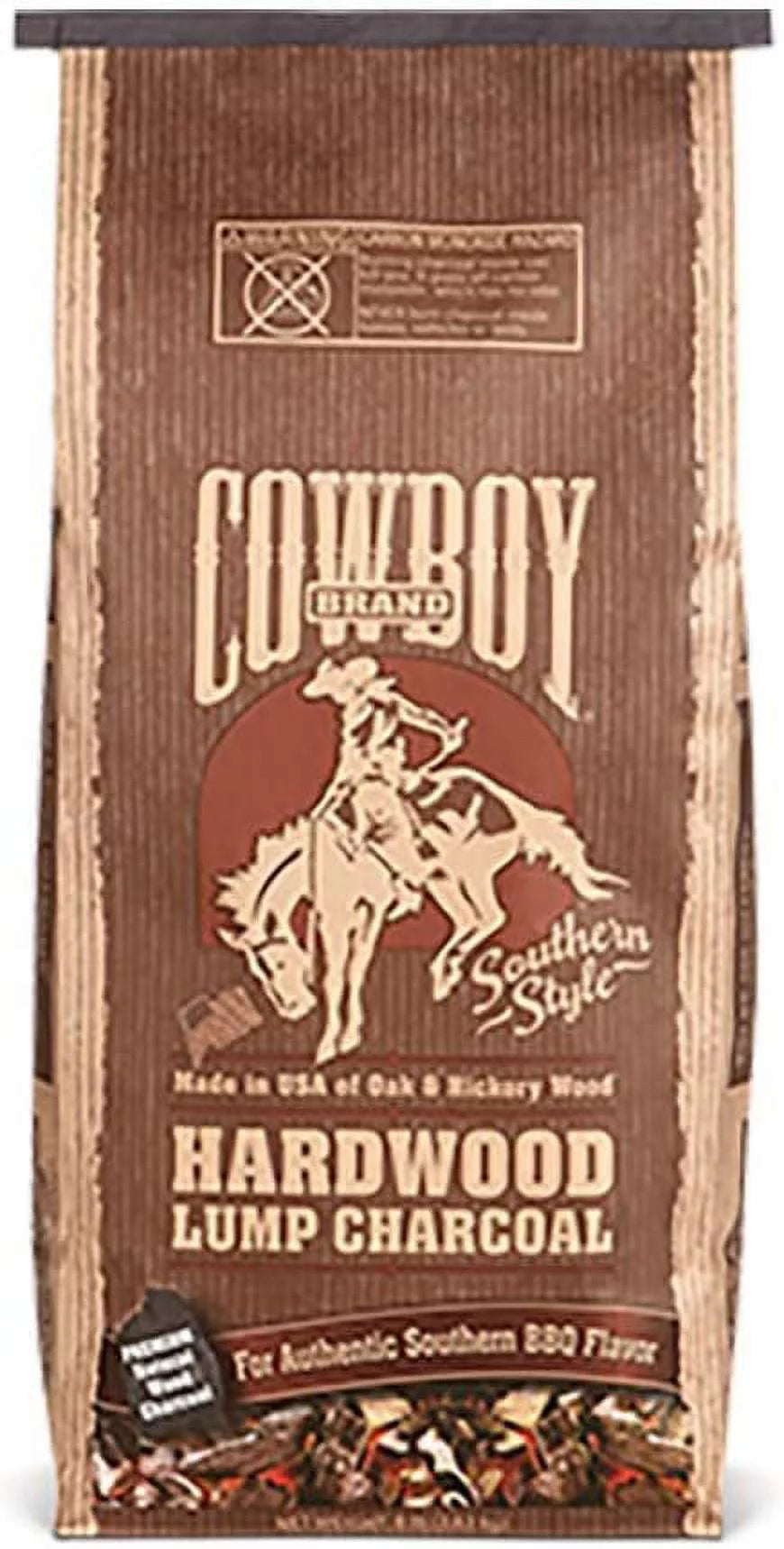 Hardwood Lump Charcoal, 18 lb F546546