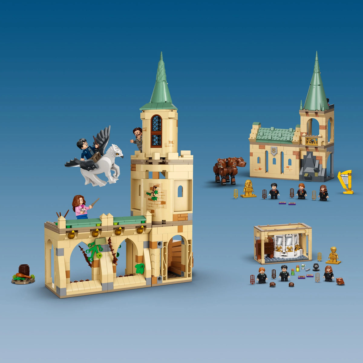 Castle Tower Toy with Hippogriff Figure and Prison Cell L7768
