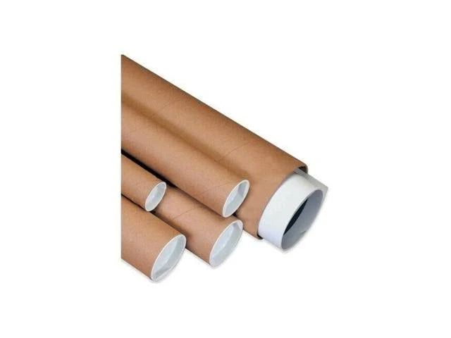 Mailing Tubes with Caps, 3x22 x 12 H3347