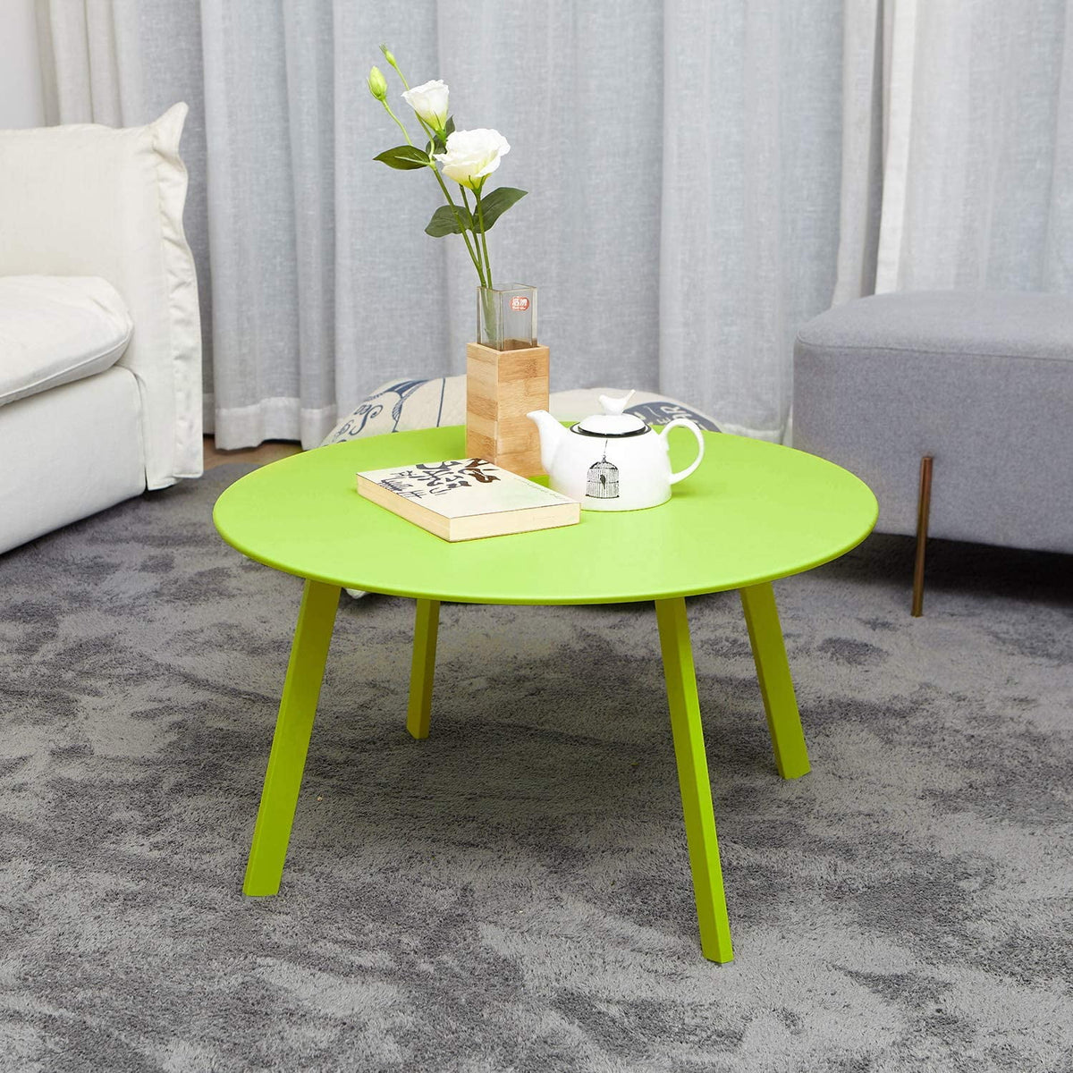Round Steel Outdoor Coffee Table C513