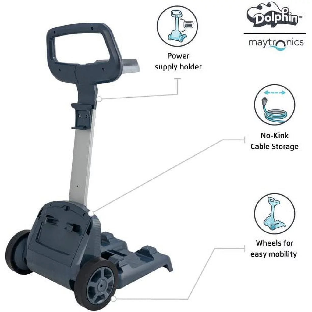Inground Robotic Pool Cleaner with Caddy & Cover N6003