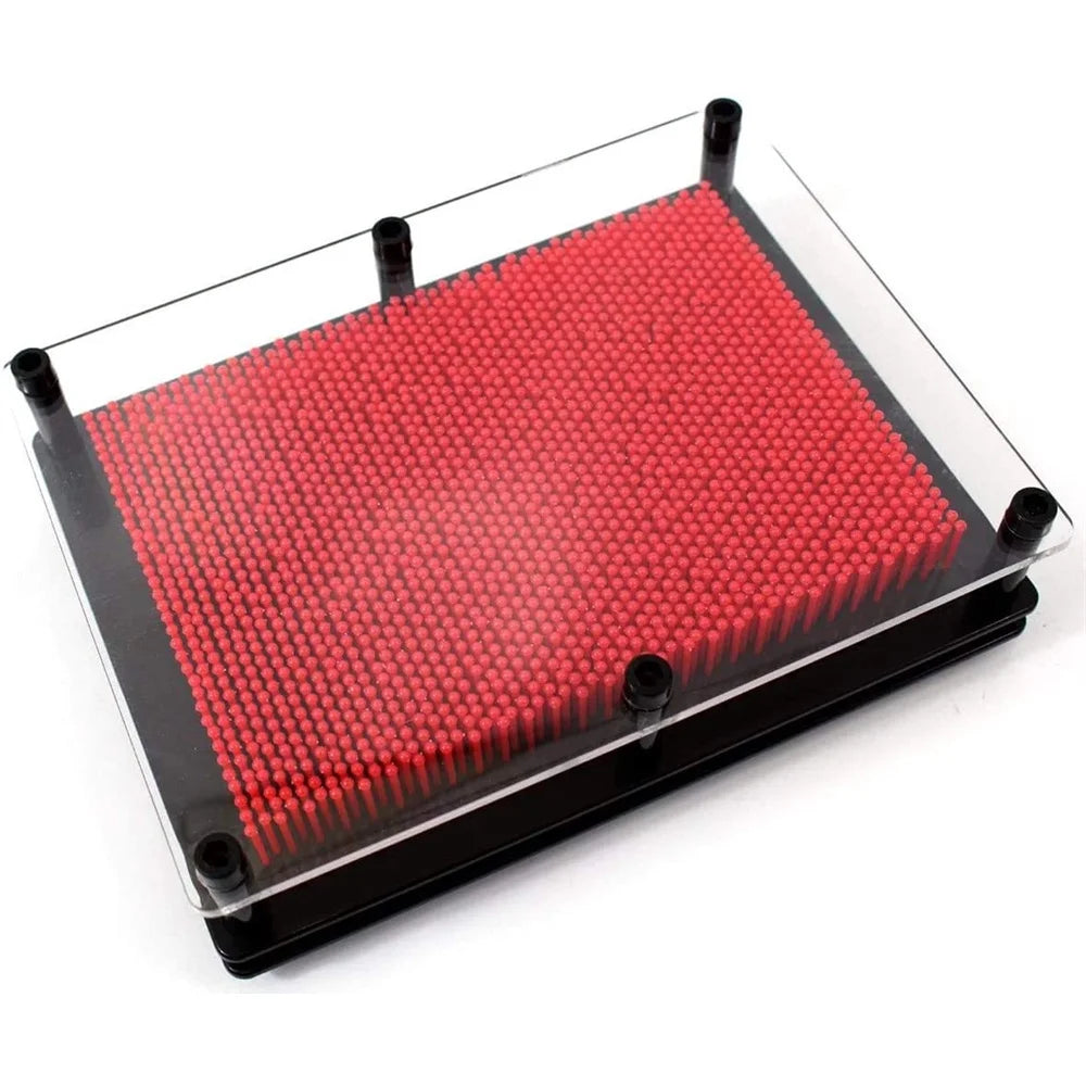 Red 3D Pin Art Board Toy L112