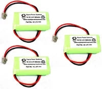 2.4 V 500 mAh Replacement Battery for Cordless Phone (3 PACK) L300
