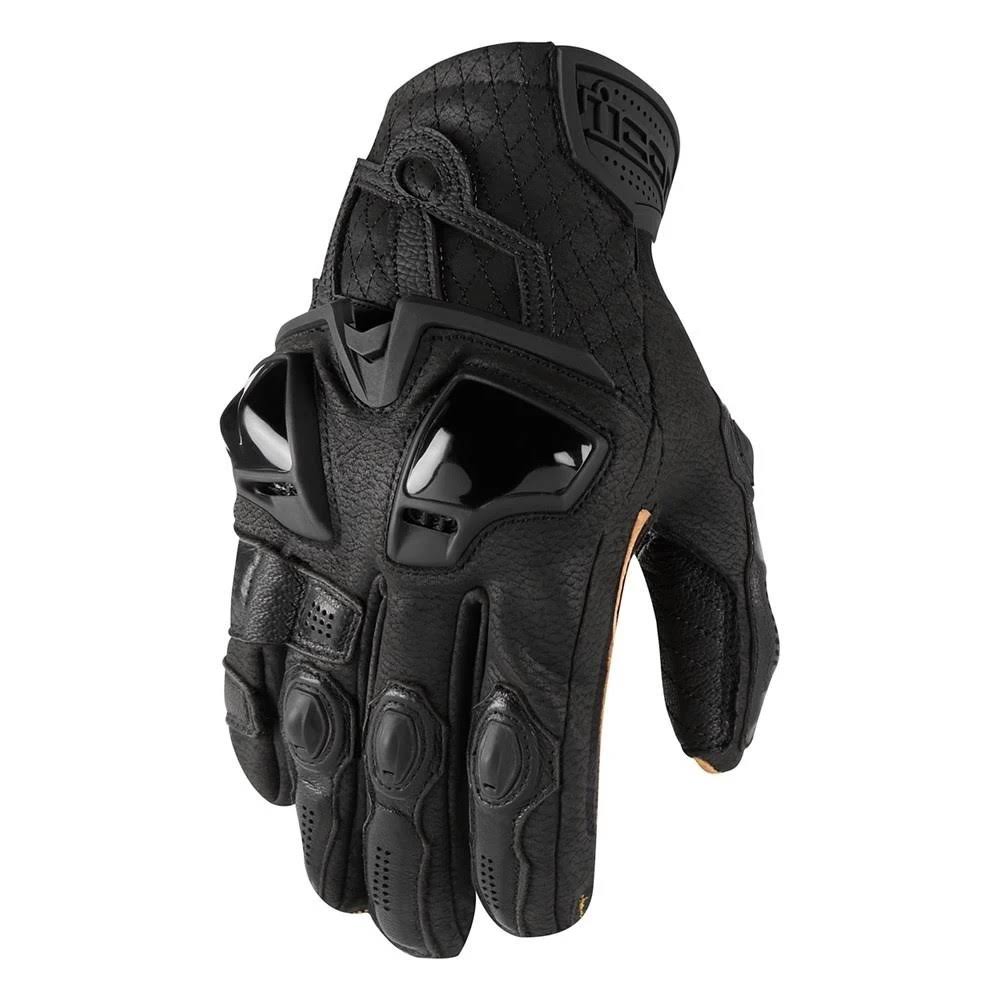 Black Short Gloves W3073