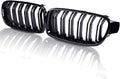 High Gloss Black ABS Grille Pack of 2 K2999
