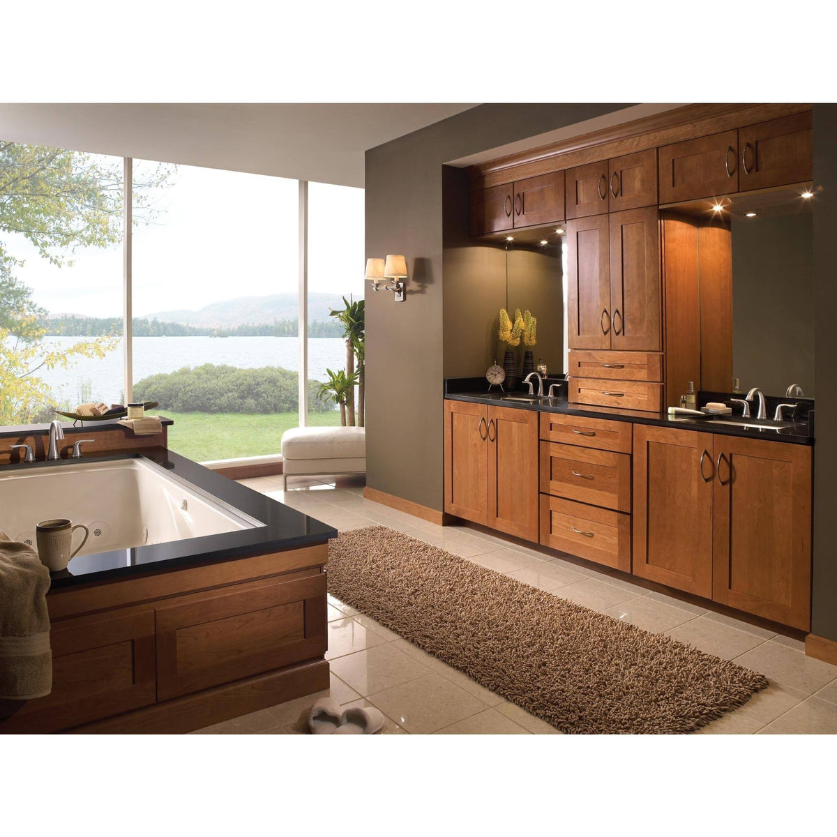 Venetian Bronze Roman Tub Trim S83680
