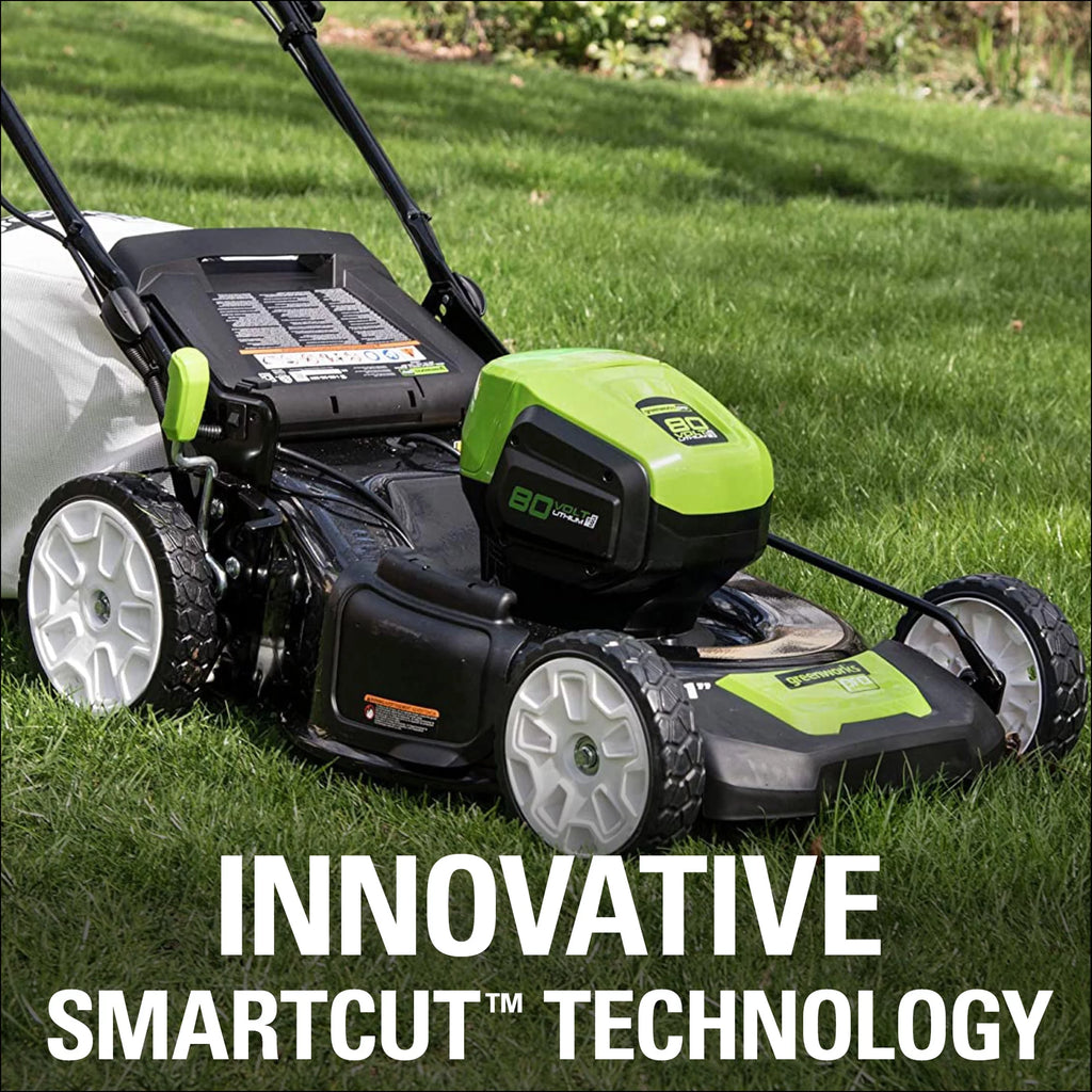 80V 21 Push Mower with 4Ah Battery & Charger E3072