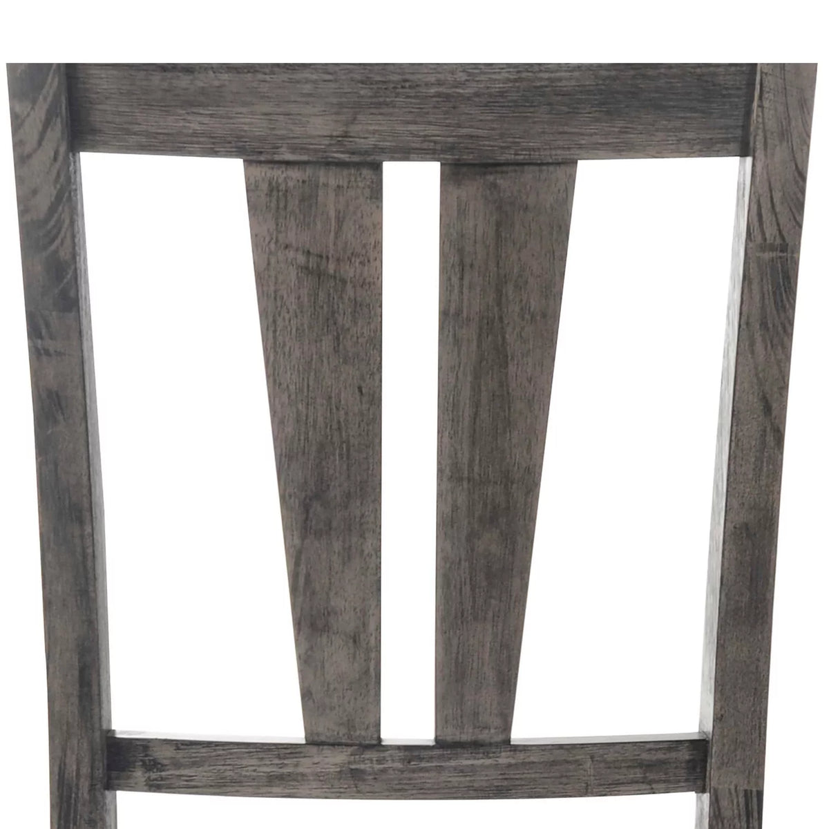 Gray Faux Leather Dining Chair Set of 2 A49922