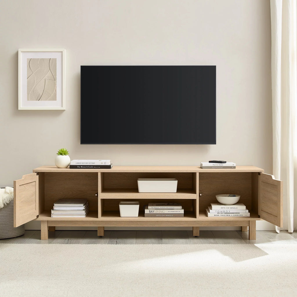 Contemporary 2-Door TV Stand K396