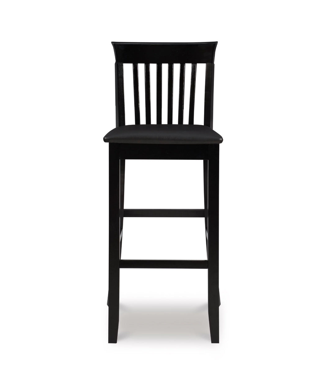 Black Indoor Wood Bar Stool L472