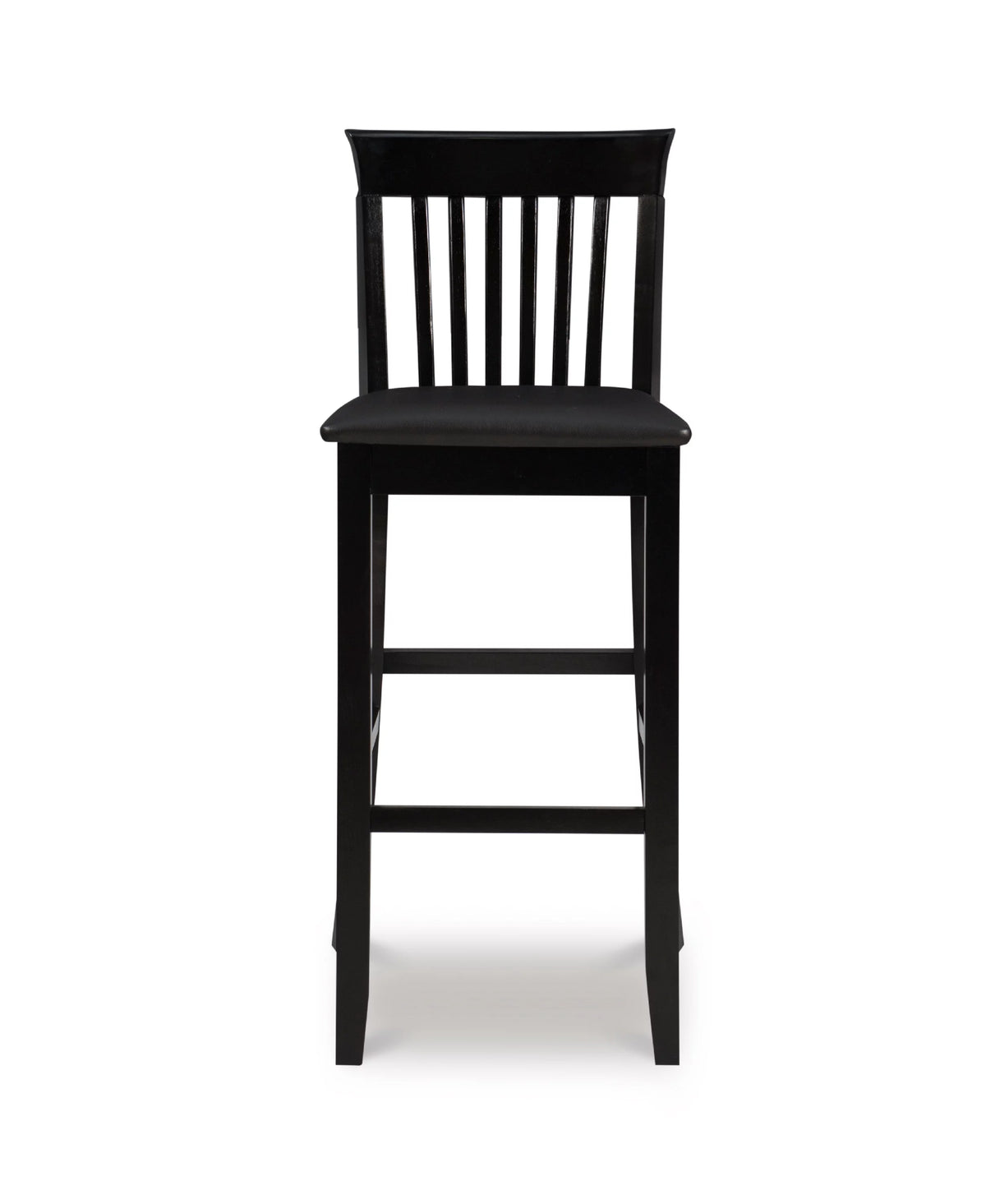 Black Indoor Wood Bar Stool L472