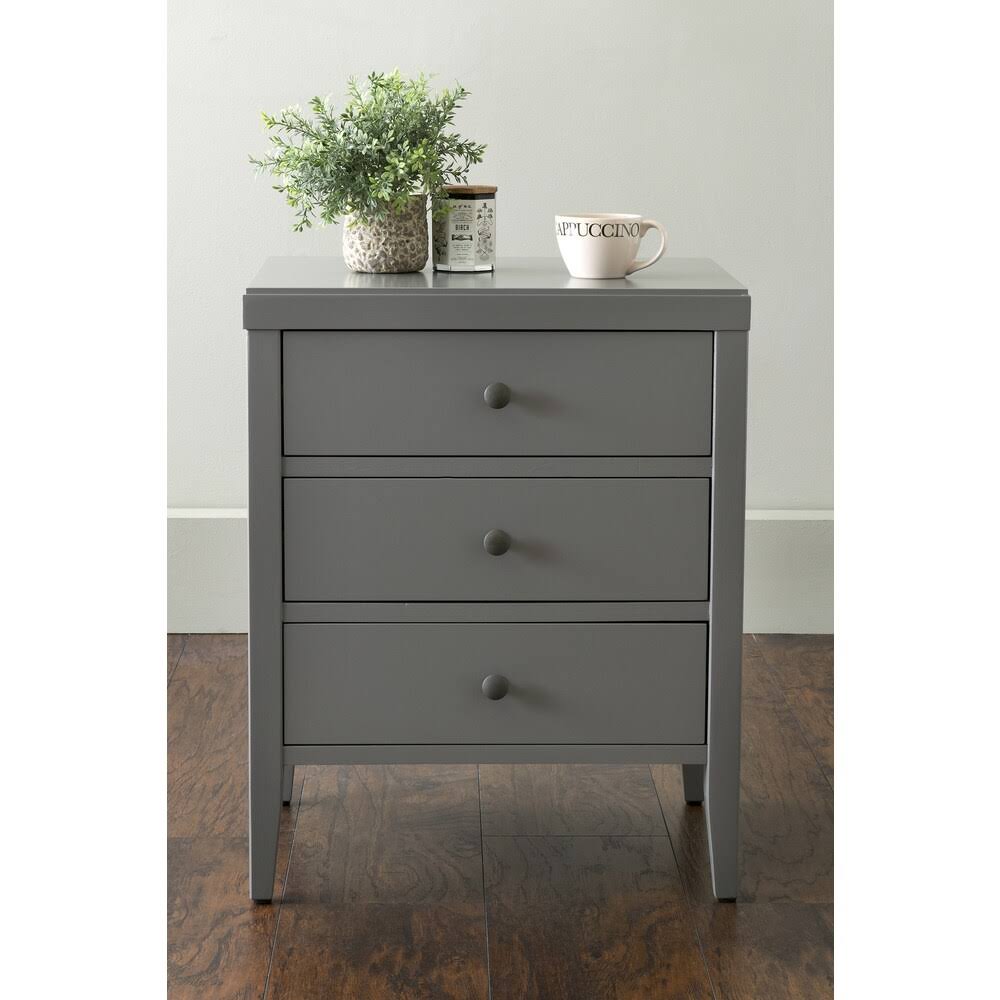 Acacia Wood Rectangle Accent Table Brown J39766