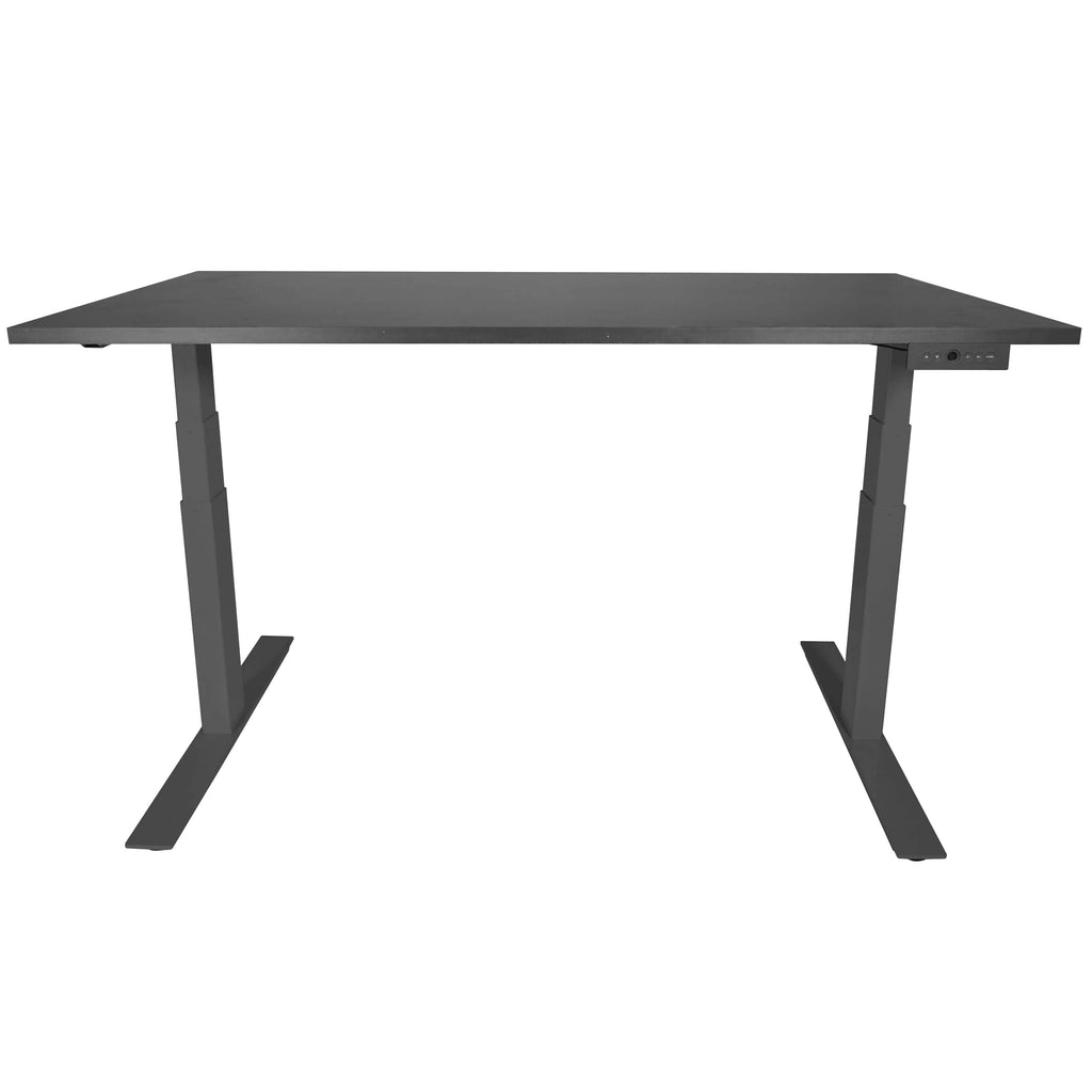 Adjustable Sit/Stand Desk 30" x 48" Black F873246