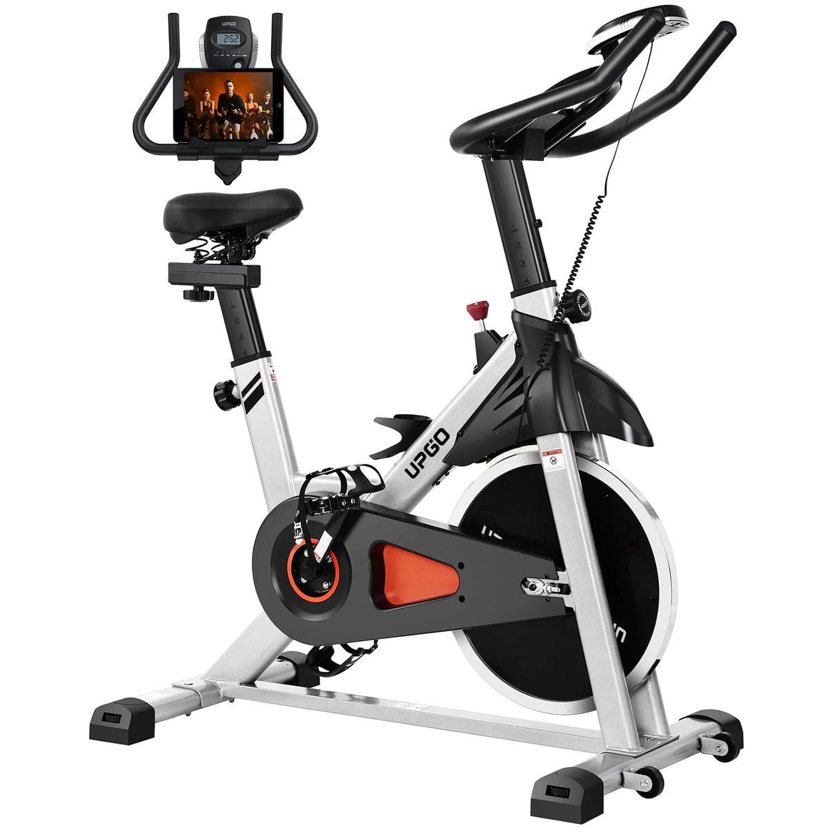 Indoor Cycling Bike Stationary Bike 270lb Max Weight B756827