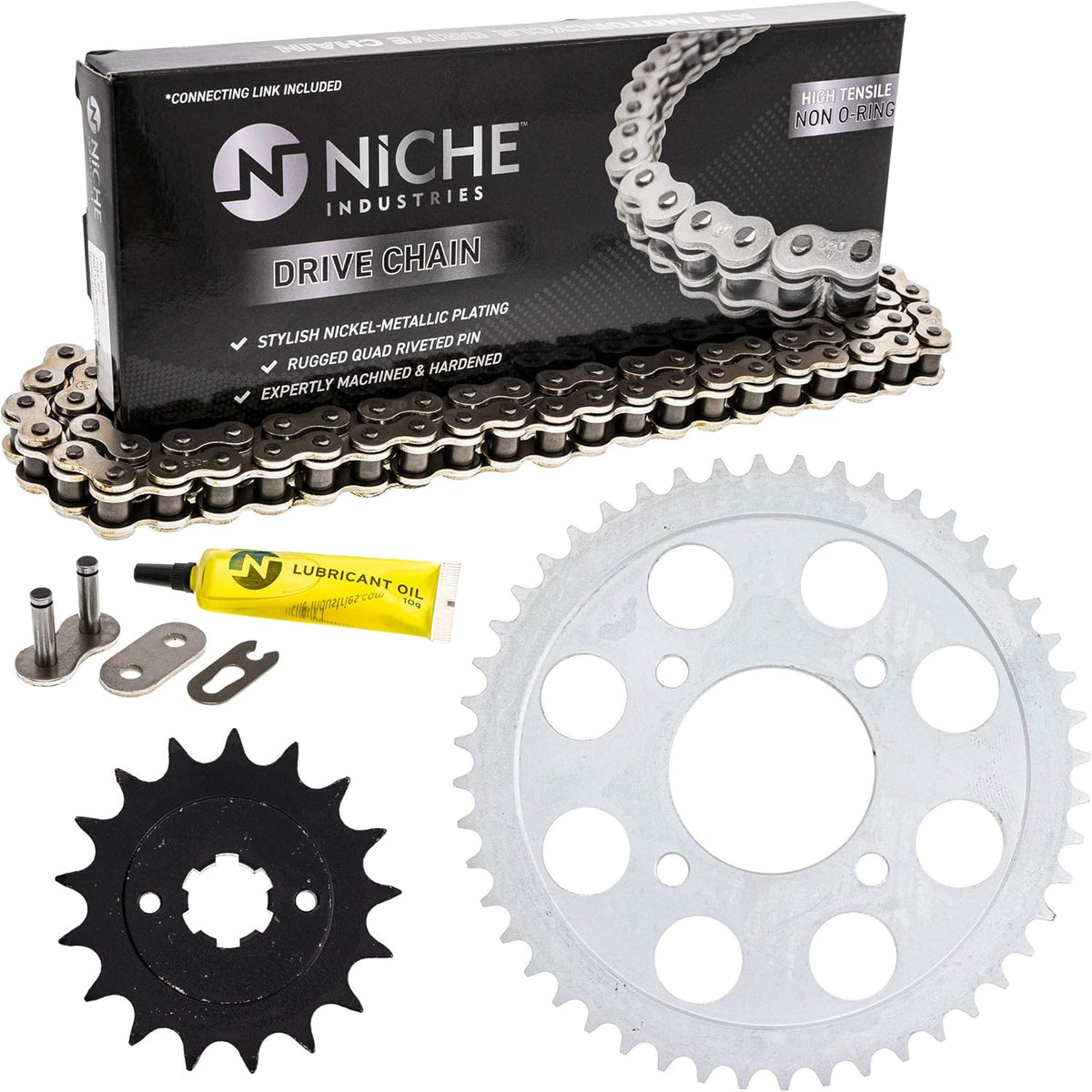 530HZ Standard Drive Sprocket Chain Combo 102 Links G4767