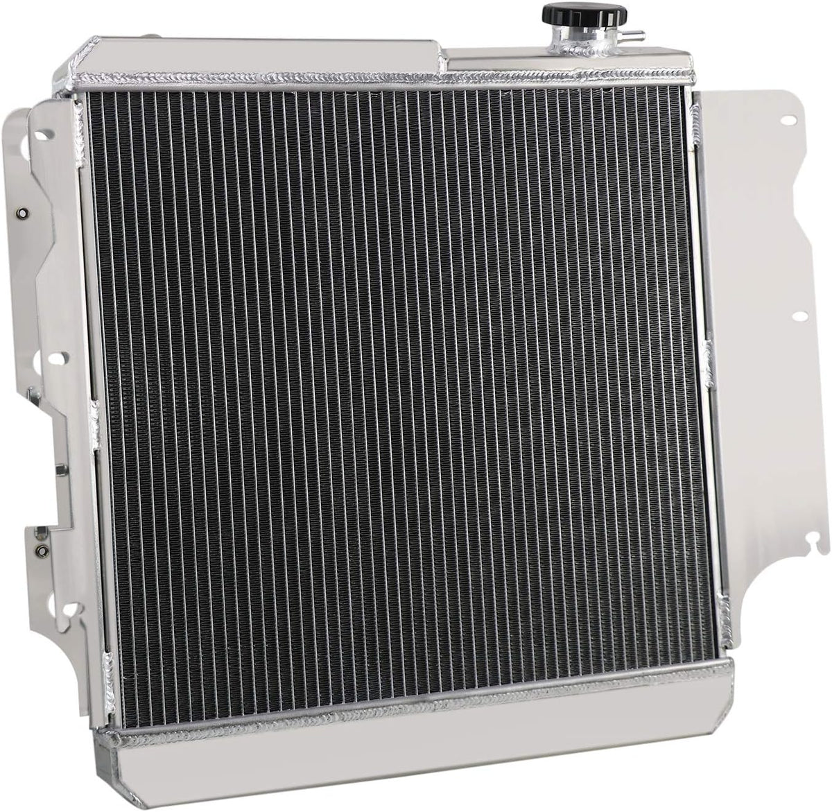 CoolingCare Radiator Compatible with 1987-2006 Jeep Wrangler TJ (4 Row + Fan Relay) A828