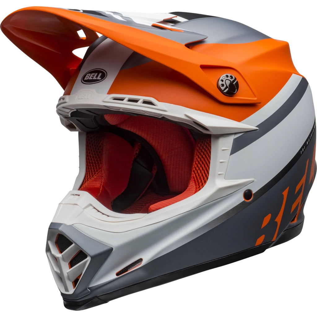 Orange/Black/Gray Moto-9 MIPS Helmet S778